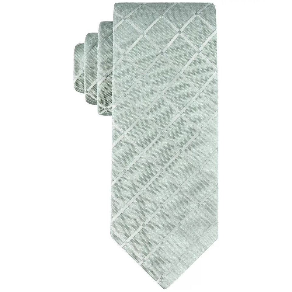 Calvin Klein Men's Mint Green Regular fit Tie| Calvin Klein In Lebanon