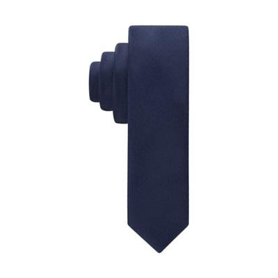Calvin Klein Men's Navy  Liquid Luxe Necktie | Calvin Klein In Lebanon