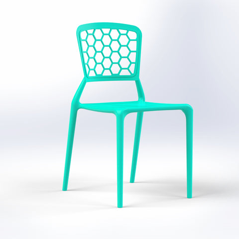 3MPlast The Unbreakable Chair Without Arms 3M-UNB01