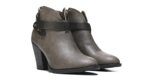 XOXO Women's Dark Grey Heeled Ankle Boot  | XOXO in Lebanon