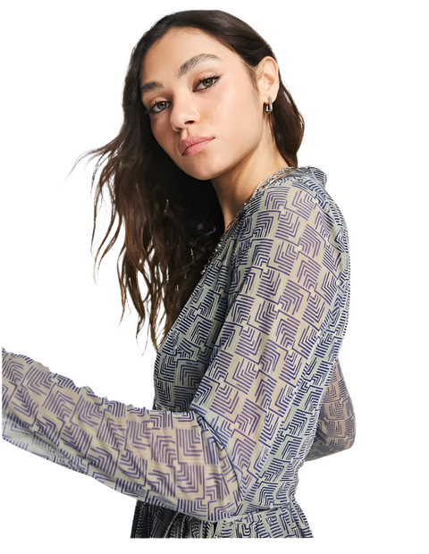 Asos Design Women's Multicolor Romper ANF862