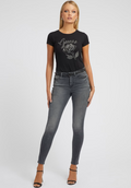 Guess Women's Gray Skinny fit denim Jeans W2YA46D4PZ2 FE394