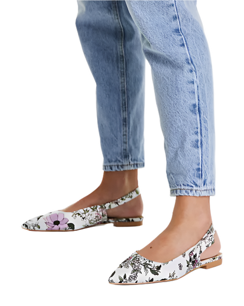 Asos Design Women's Floral Casual Shoes ANS845