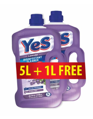 Yes Disinfectant Cleaner 5L+1L (free) | Yes In Lebanon