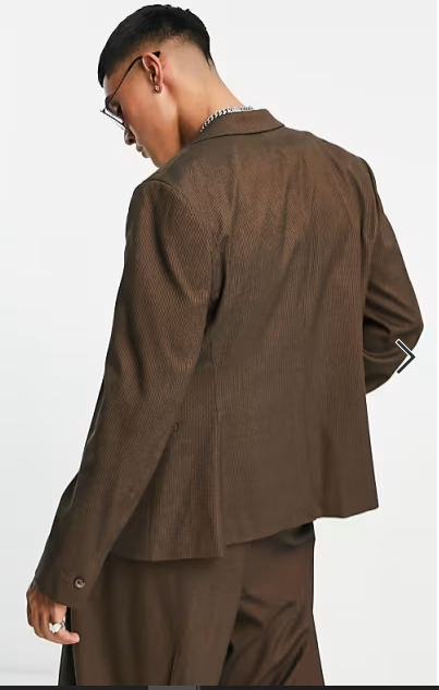 ASOS Design Men's  Brown Blazer ANF2526