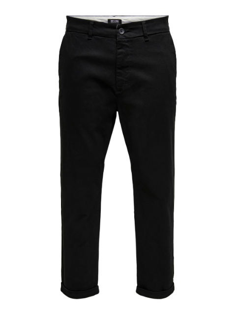 Only & Sons Men's Black Chino Pants | Only & Sons In Lebanon