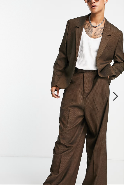 ASOS Design Men's  Brown Blazer ANF2526