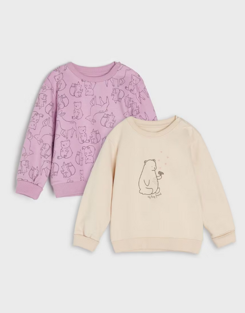 Sinsay Girl's Multicolor Sweatshirt | Sinsay In Lebanon