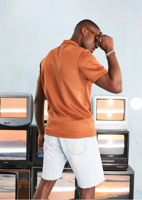 Asos Design Men's Brown T-Shirt ANF3307