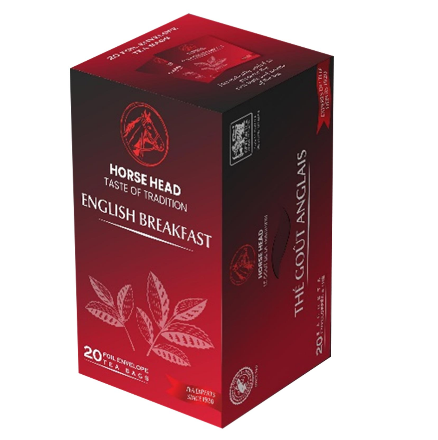Horse Head English Breakfast Tea 20 Bags 40g | Horse Head In Lebanon