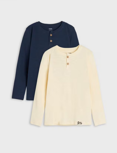 Sinsay Boy's 2 Packs Of Multicolor Blouses | Sinsay In Lebanon