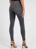 Guess Women's Gray Skinny fit denim Jeans W2YA46D4PZ2 FE394