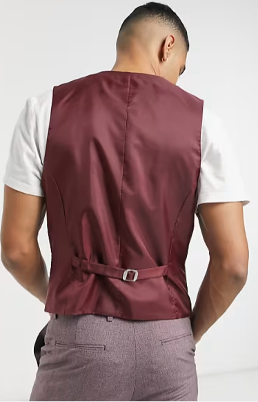 Asos Design Men's Multicolor Vest ANF2231