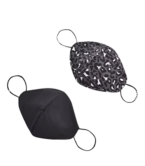 Topman Men's 3 Pack Black Mask ANA115