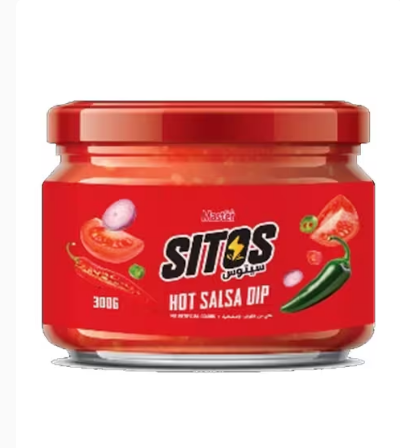 Master Sitos Hot SalsaDip 300g