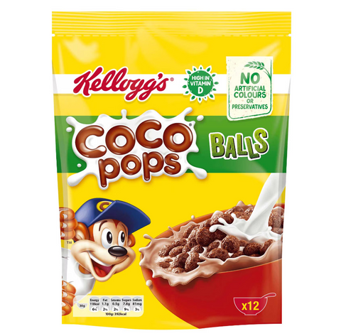 Kellogg's Coco Pops Balls Bag 360G