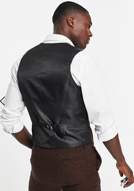 Asos Design Men's Multicolor Vest ANF2291