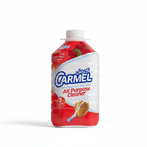 Jo's Carmel all-purpose cleaner bottle on a speckled surface