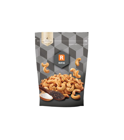 Al Rifai Sea Salt Black Pepper Cashews Dry Roasted 150g