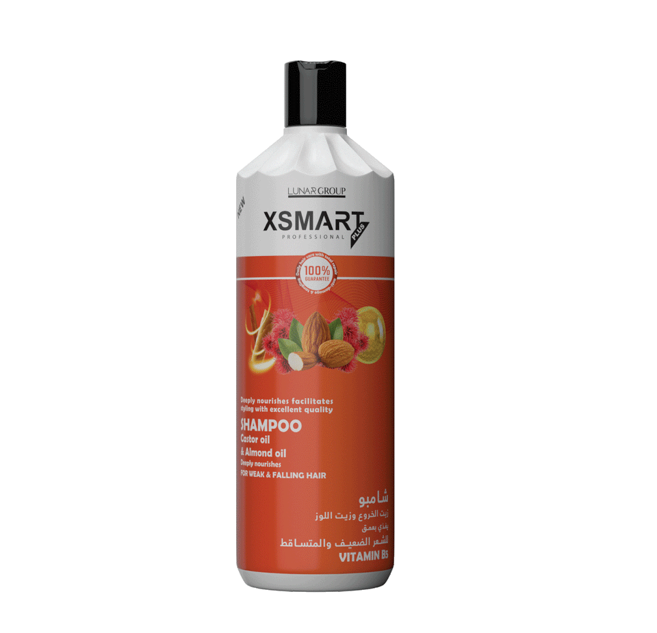 XSmart Professional Plus Castor Oil & Almond Oil Shampoo 750ML