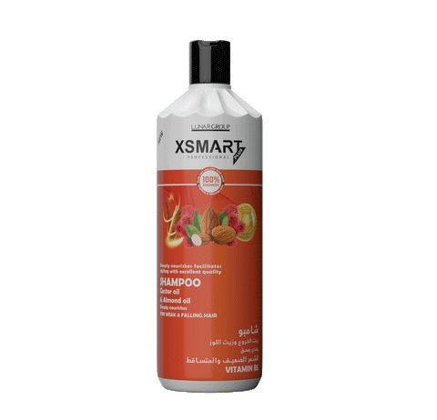 X Smart Professional Plus Castor Oil & Almond Oil Shampoo 750ML