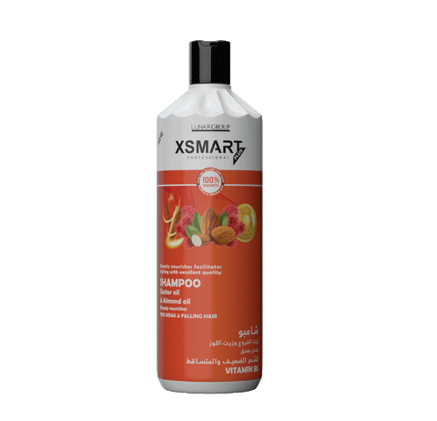 XSmart Professional Plus Castor Oil & Almond Oil Shampoo 750ML