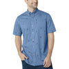 Chaps Men’s Blue Short Sleeve Classic Fit Shirt|Chaps In Lebanon
