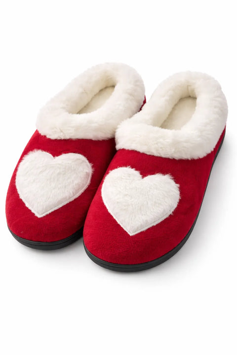 Charter Club Women's Red Heart Hoodback Slip Slippers   |Charter Club in Lebanon