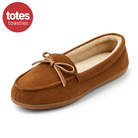 Totes Women's Brown Moccasins Memory Foam  Slippers| Totes  in Lebanon