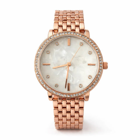 American Exchange Women’s Rose Gold Crystal Watch | American Exchange in Lebanon