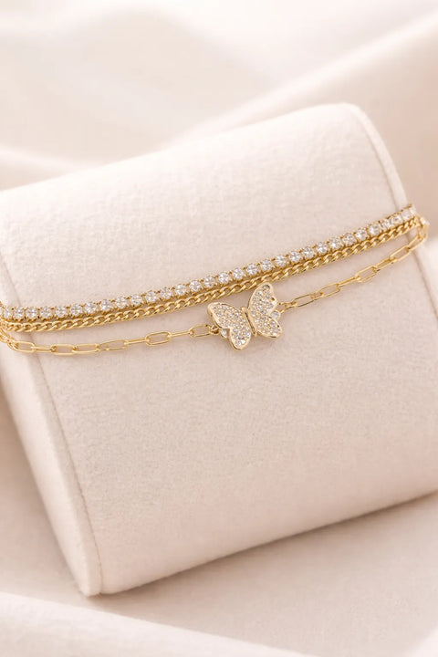 Unwritten Women's Gold Butterfly Bracelet | Unwritten In Lebanon