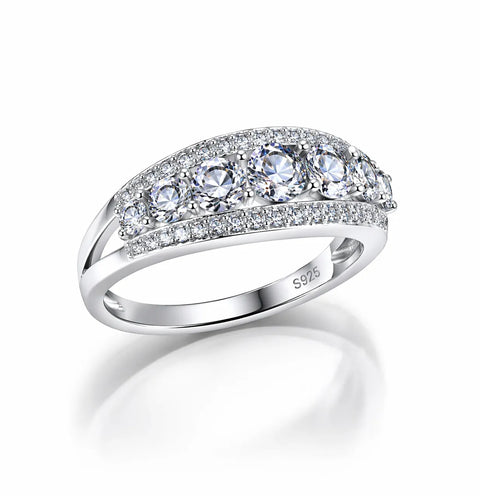 Giani Bernini Women’s Silver Cubic Zirconia Pave Ring | Giani Bernini in Lebanon