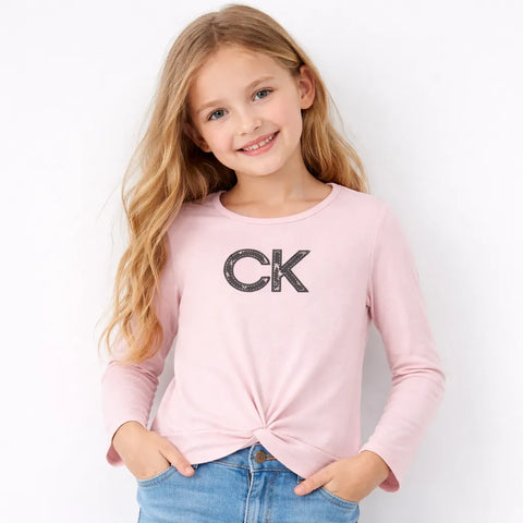 Calvin Klein Jeans Girl's Pink Blouse   |  Calvin Klein Jeans in Lebanon