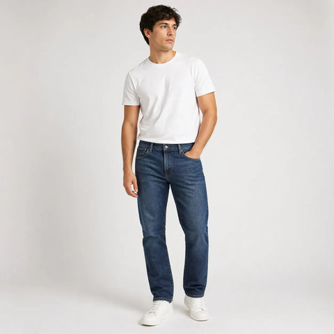 Lucky Brand Men's Dark Blue Straight Fit Jeans | Lucky Brand In Lebanon
