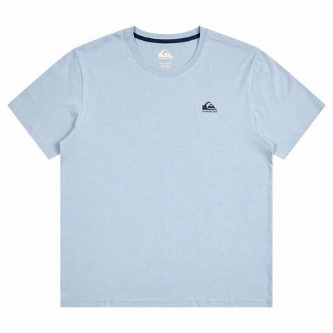 Quiksilver Men's Blue Chest Logo Crew Neck T-Shirt | Quiksilver In Lebanon