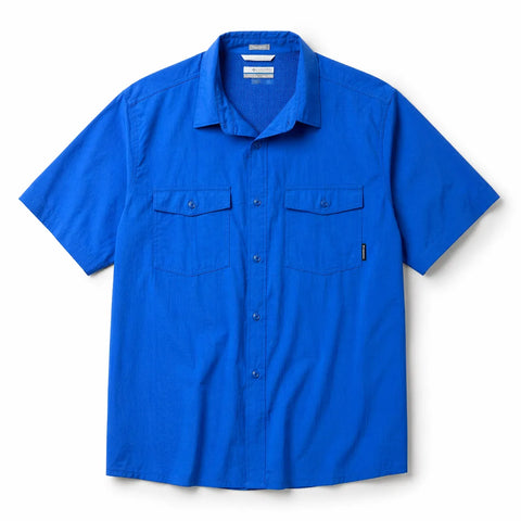Columbia Men's Blue Omni-Wick Button Down Shirt | Columbia In Lebanon