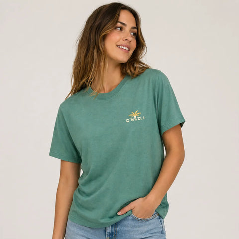 O'Neill  Women's Aqua Print Graphic T-Shirt | O'Neill  in Lebanon