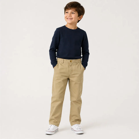 French Toast Boys' Khaki School Uniform Pants | French Toast in Lebanon