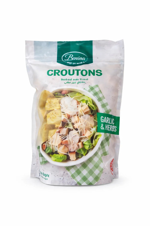 Benina Garlic & Herbs Croutons 110g | Benina In Lebanon