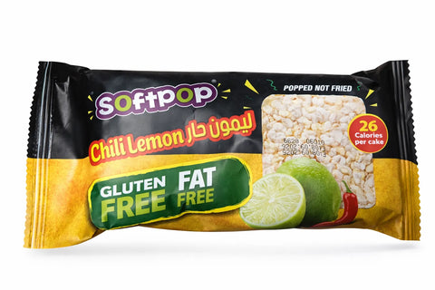 Softpop Rice Cake Chilly Lemon 33GR | Softpop In Lebanon