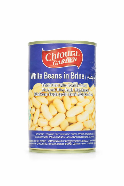 Chtoura Garden White Beans In Brine 400g