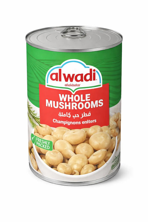 Al Wadi Al Akhdar Whole Mushrooms 400g| Al Wadi In Lebanon