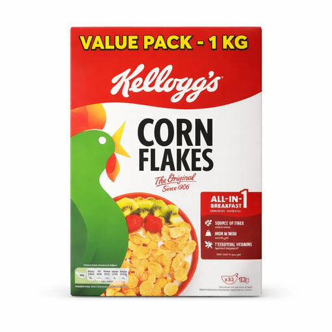 Kelloggs Corn Flakes -x33 1kg - Greenspoon| Kellogg's In Lebanon