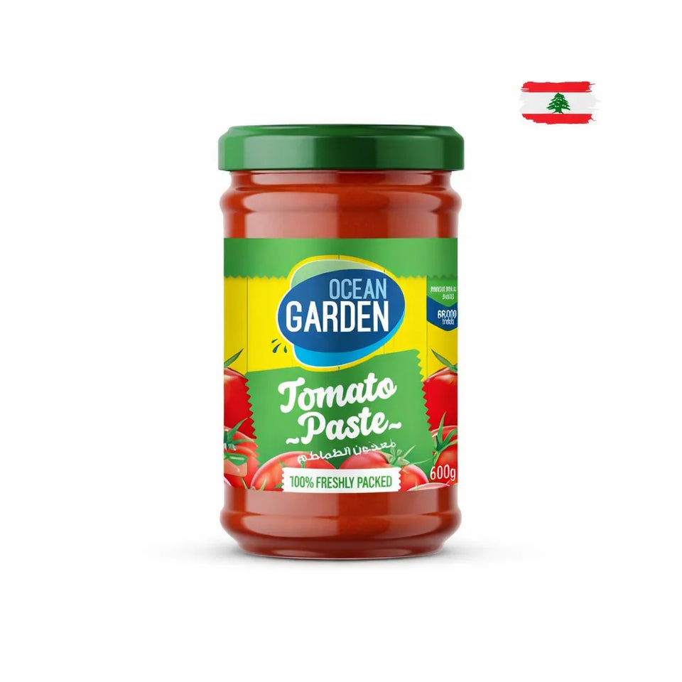 Ocean Garden Tomato Paste Glass Jar 660g | Ocean Garden In Lebanon