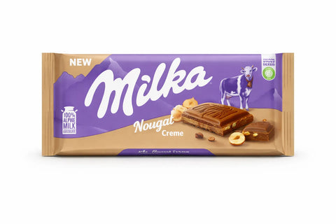 Milka Nougat Creme Chocolate Bar 85g | Milka In Lebanon