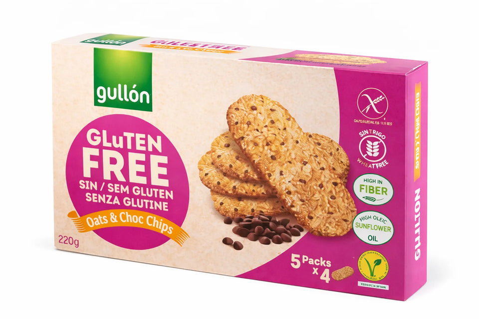 Gullon Avena Oats & Chocolate Chips Gluten Free 220gr | Gullon In Lebanon