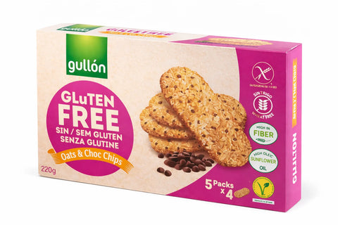 Gullon Avena Oats & Chocolate Chips Gluten Free 220gr | Gullon In Lebanon