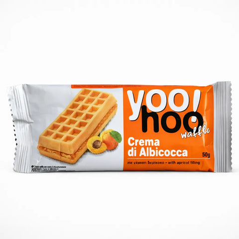 Yoo Hoo Waffle Apricot Filling 50g | Yoo Hoo In Lebanon