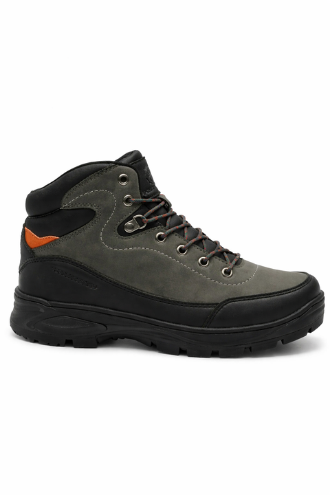 Polar Range Men's Grey and Black Waterproof Hiking Boots | Polar Range in Lebanon