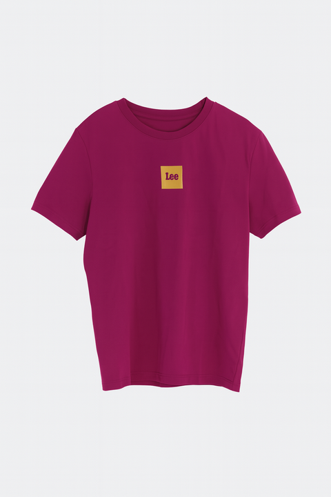 Lee Women's Dark Purple Regular Fit T-Shirt |Lee In Lebanon